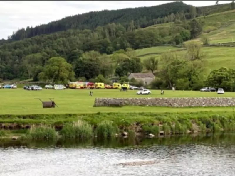 Major Emergency Response at River Wharfe Over Person in Water