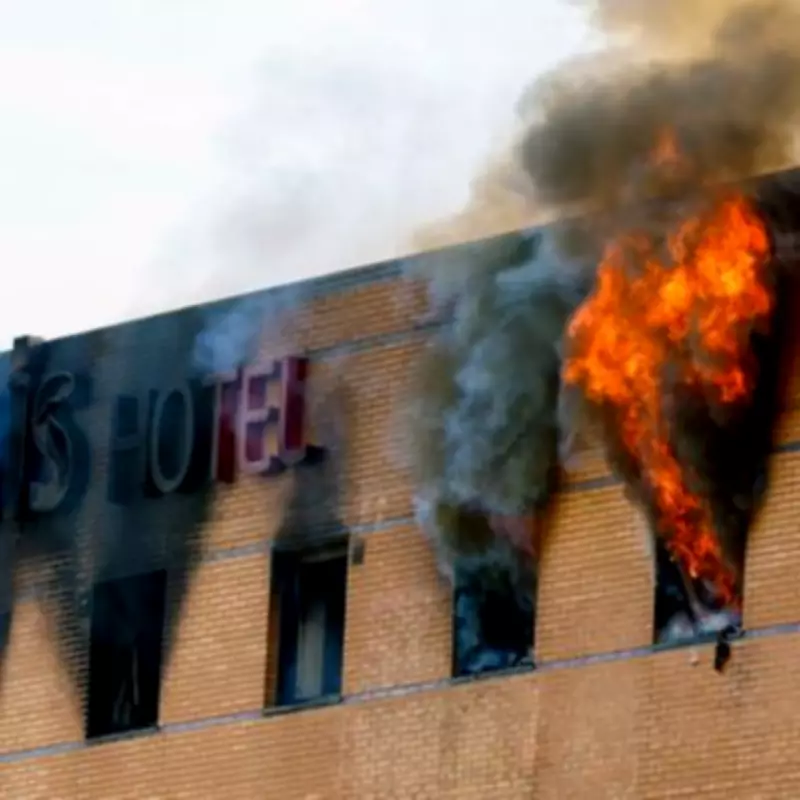 Malaga Hotel Fire: Over 100 Evacuated as Flames Seen for Miles
