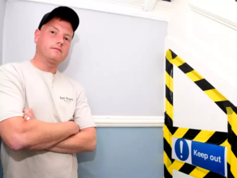 Man forced into hotel after finding human faeces in cellar