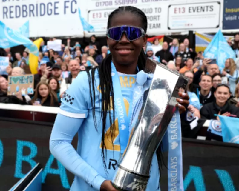 Manchester City thrash West Ham to win WSL title as Shaw scores twice