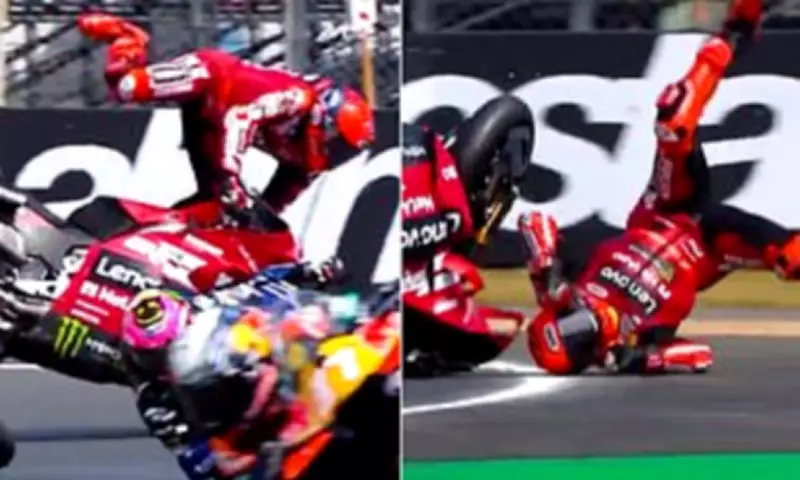 Marc Marquez Suffers Horrific MotoGP Crash and Breaks Foot in France