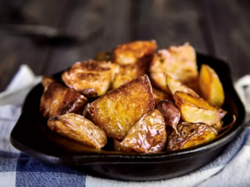 MasterChef Champion's 10-Minute Microwave Hack for Crispy Roast Potatoes