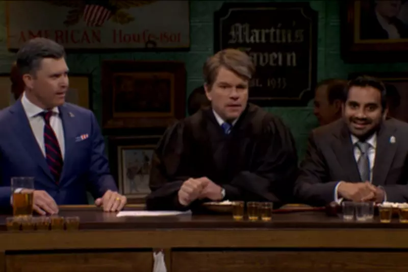 Matt Damon Returns as Kavanaugh in SNL Sketch Revealing Trump Third Term