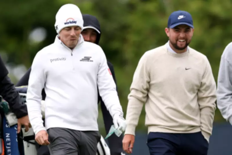 Matt Fitzpatrick Preps for 'Weird' Brotherly Battle at PGA Championship
