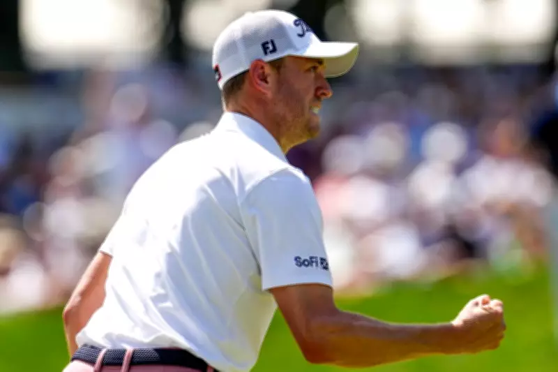 Matti Schmid Leads US PGA as Thomas Posts Clubhouse 65