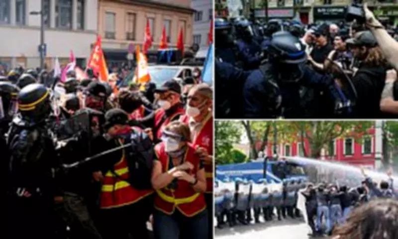 May Day Violence Erupts Across Europe as Police Clash with Protesters