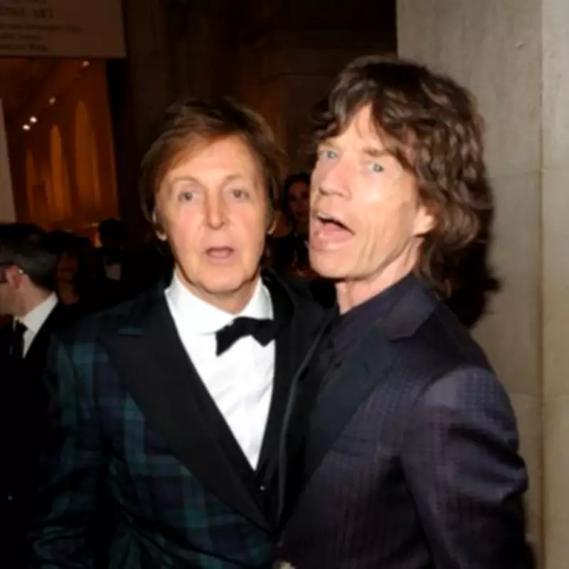 McCartney and Jagger Nearly Formed Supergroup Rolling Beatles