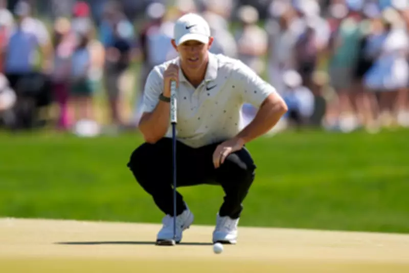 McIlroy Fires 66 to Sit One Behind Leaders at US PGA Championship