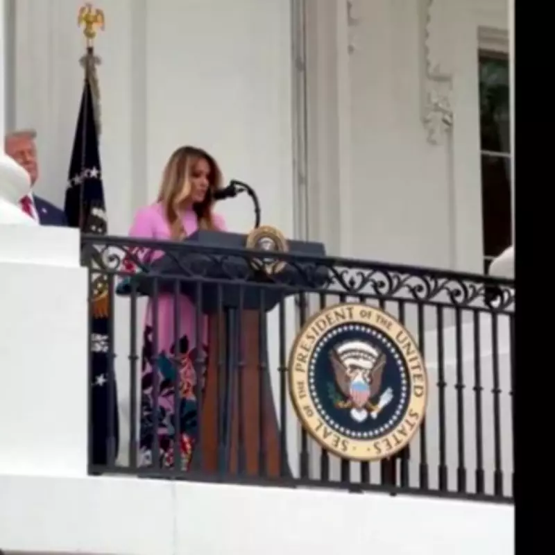 Melania Trump Interrupts White House Picnic with Foster Care Bill News