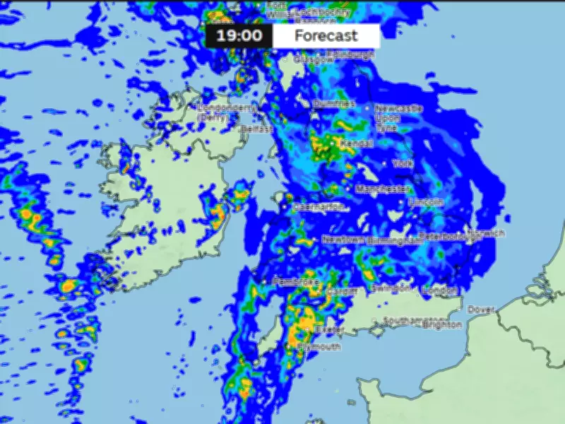 Met Office Warns 34 English Counties of 30-Hour Heavy Rain Deluge