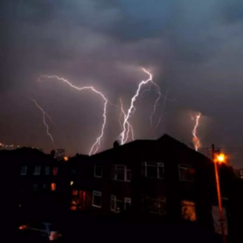 Met Office Warns 42 UK Areas of Intense Thunderstorms and Hail