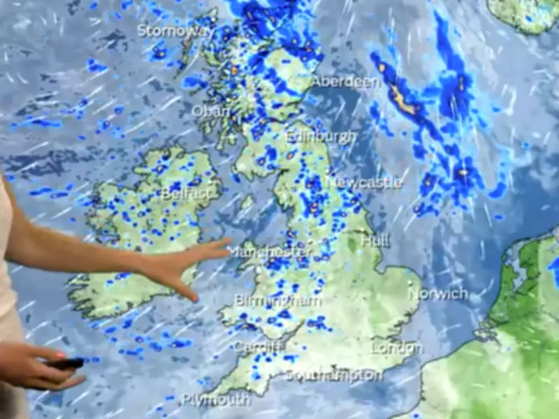 Met Office Warns of Thunderstorms and Heavy Rain Across Six Regions Sunday