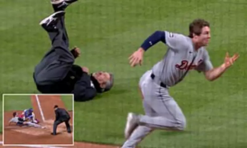 Mets Beat Tigers 10-2 After Umpire Collision Changes Game