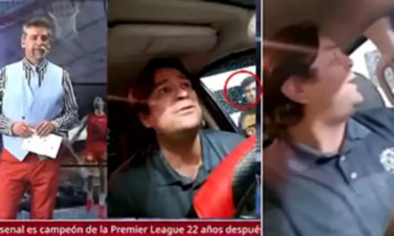 Mexican Sports Journalist Carjacked at Gunpoint During Live Broadcast
