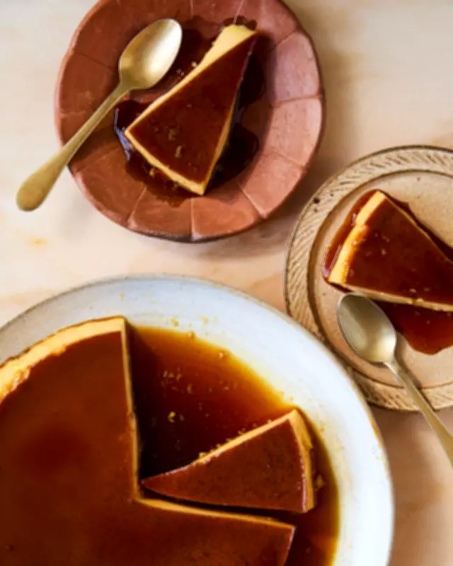 Mexican-Style Vanilla Bean Flan Recipe by Benjamina Ebuehi