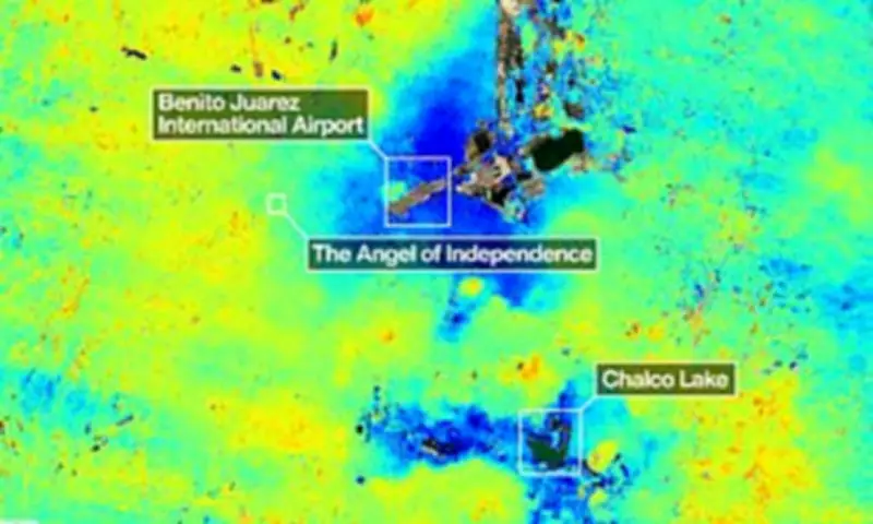 Mexico City Sinking So Fast It's Visible From Space, NASA Reveals