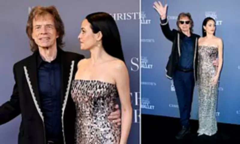 Mick Jagger, 82, Jokes with Fiancée Melanie Hamrick at NYC Ballet Gala