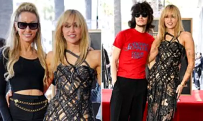 Miley Cyrus Receives Hollywood Walk of Fame Star, Mother Hints at Marriage