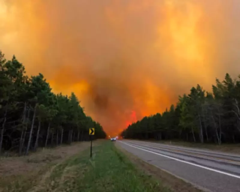 Minnesota National Guard Deployed to Fight Fast-Moving Wildfires