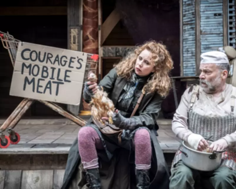 Mother Courage Review: Moving, Funny, Savage Portrait of Wartime Life