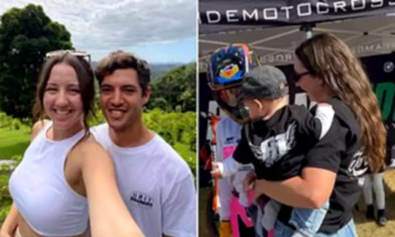 Motocross Star's Fiancée Reveals How Son Helps Her Cope After Tragic Crash