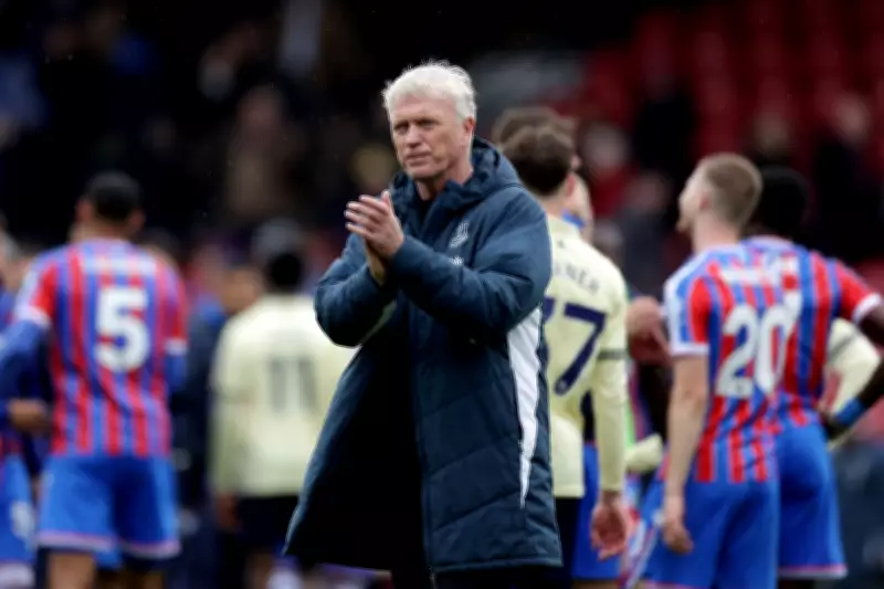 Moyes admits Europe 'drifting away' from Everton after Palace draw