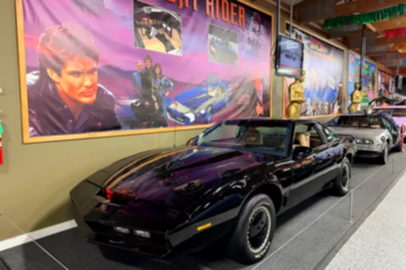 Museum's Knight Rider Replica Car Gets Speeding Ticket Despite Never Moving