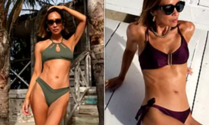 Myleene Klass Stuns in New Freemans Bikini Collection Photos