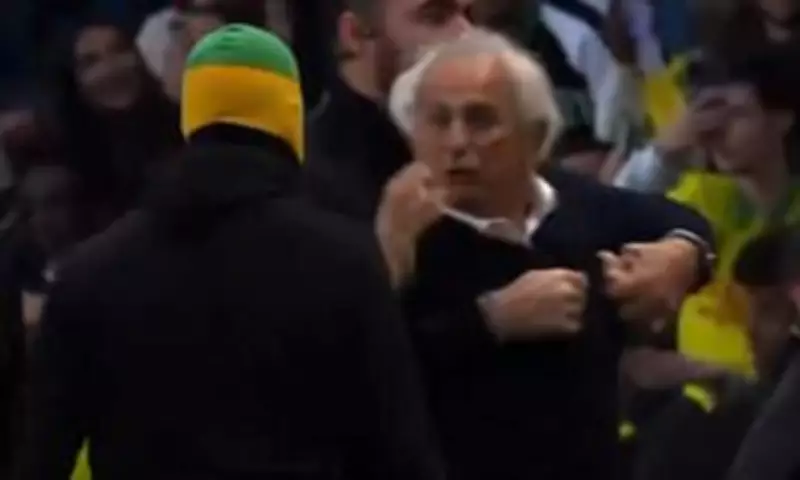 Nantes Manager Halilhodzic Confronts Fans in Pitch Invasion