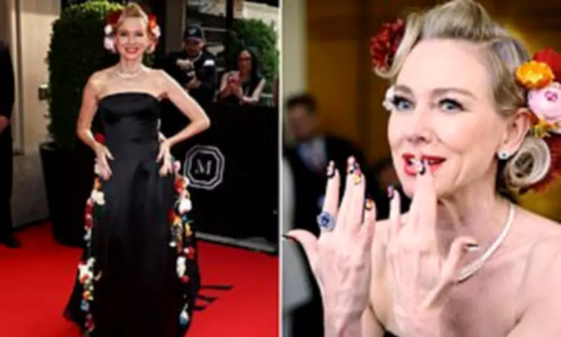 Naomi Watts Stuns in Floral Dior Gown at Met Gala 2025