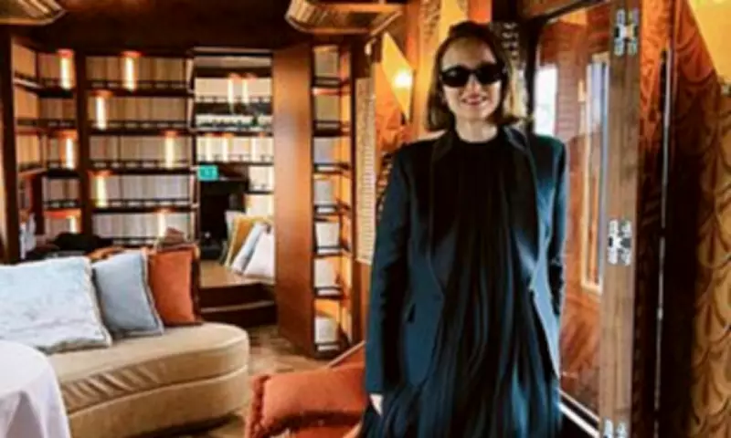 Natalie Portman Debuts Baby Bump on Orient Express Trip to Cannes