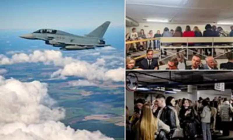 NATO Jets Scrambled as Drone Over Vilnius Sparks Alert, Leaders Sheltered