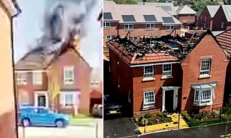 Neighbours Fear Solar Panels After £600,000 Home Explodes in Wellingborough