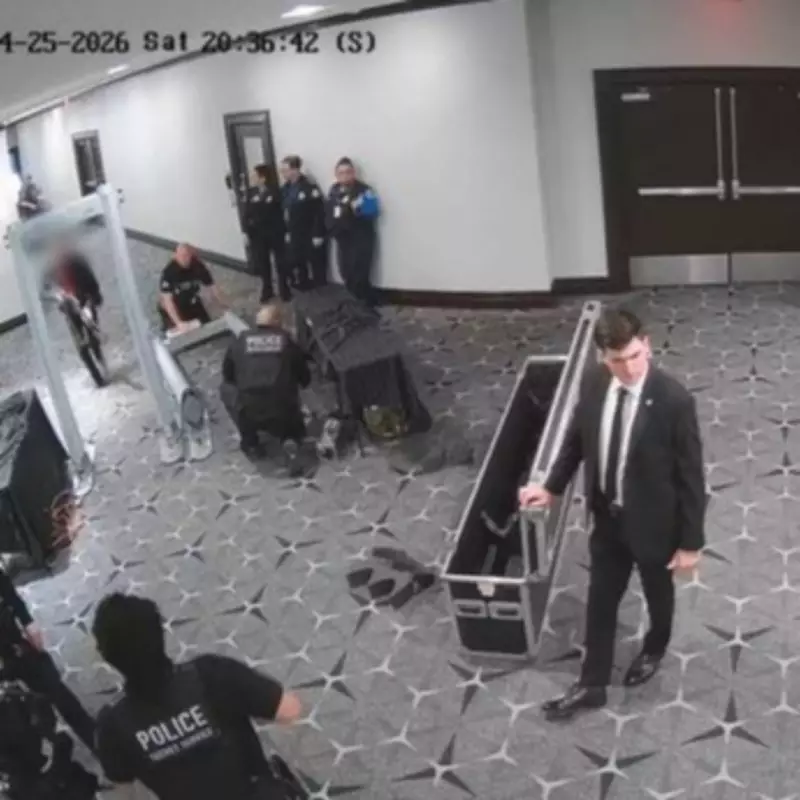 New CCTV Shows Moment Gunman Stormed White House Press Dinner