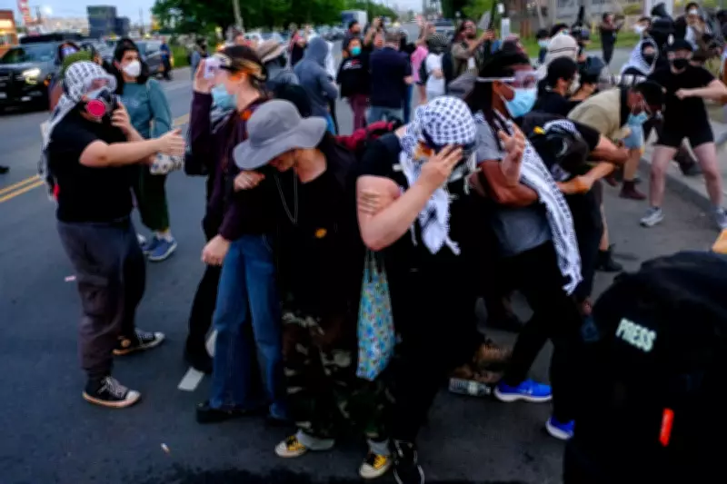 New Jersey Ice Protesters Demand Action on Climate Change
