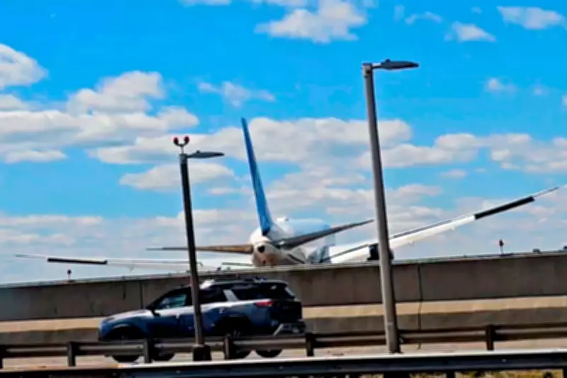 New Video Shows United Flight's Near-Disaster at Newark Airport