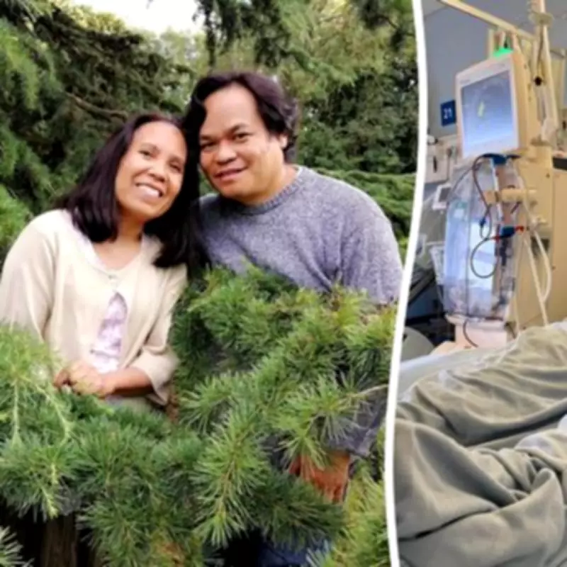 NHS nurse donates kidney to stranger on same day as husband's transplant