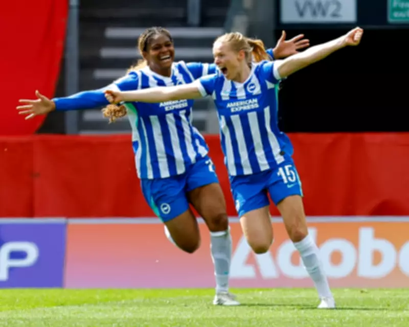 Noordam's Stoppage-Time Goal Sends Brighton to First Women's FA Cup Final
