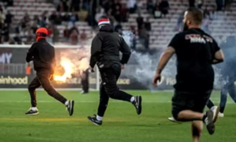 OGC Nice Fans Storm Pitch After Draw, Team Faces Relegation Play-Off