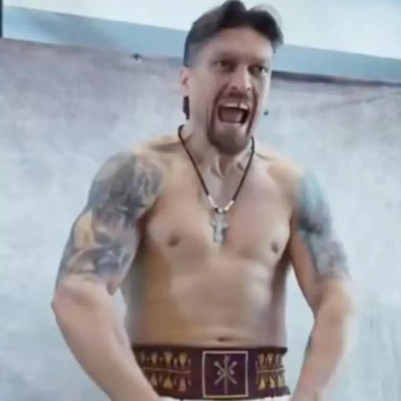 Oleksandr Usyk's 'Chubby' New Look Sparks Fan Reaction Ahead of Verhoeven Fight