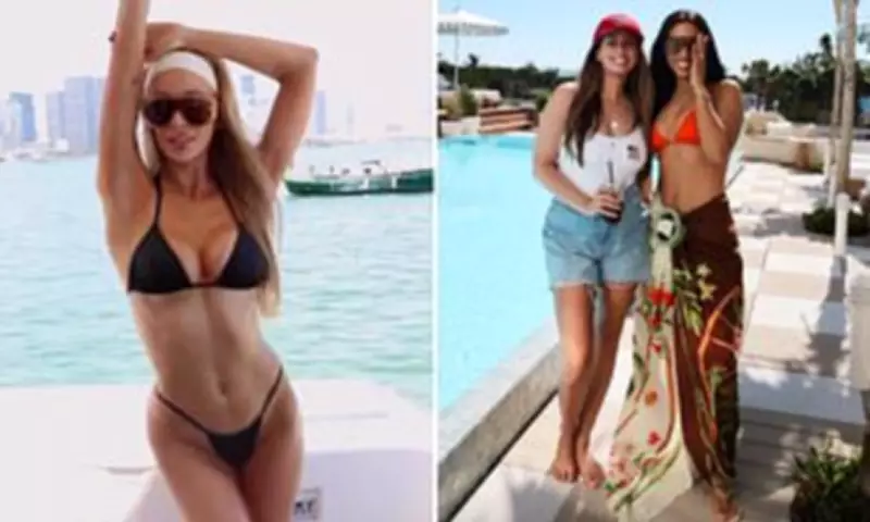 Olivia Attwood, Stacey Solomon, Rochelle Humes Party in Miami Yacht Trip