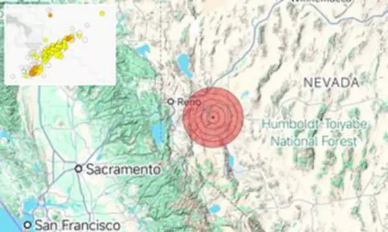 Over 200 Earthquakes Shake Nevada in Ongoing Swarm Near Silver Springs