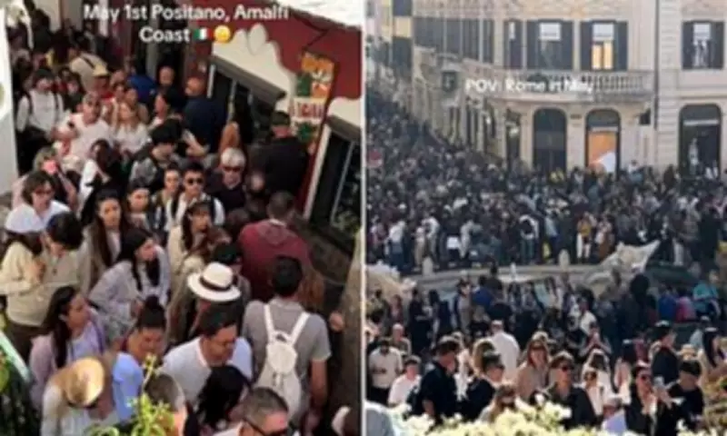 Overtourism in Italy: Locals Trapped as Holiday Crowds Swarm Towns