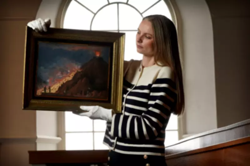 Painting of Vesuvius Eruption by Witness Artist to Be Auctioned