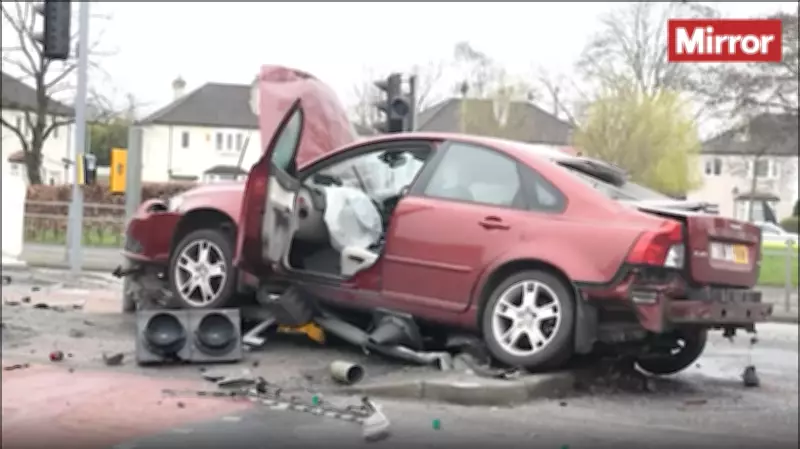 Pair Jailed for 139mph Crash Killing Man While Inhaling Balloons