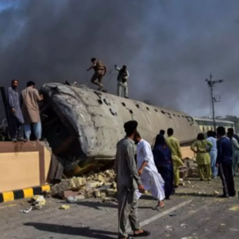 Pakistan Train Suicide Bomb Kills 24, Injures 70 in Balochistan