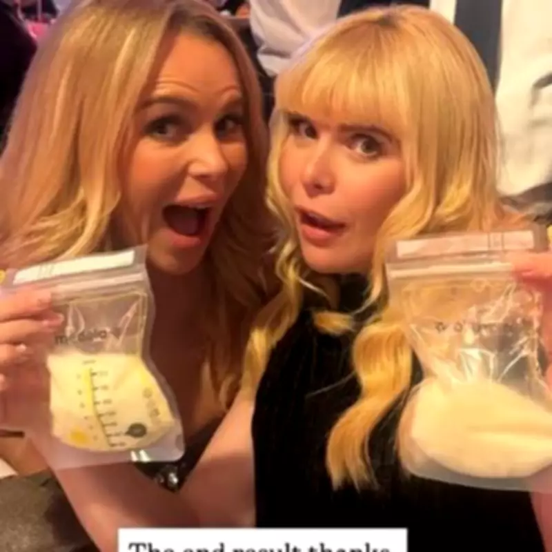 Paloma Faith's BAFTA Breastmilk Moment with Amanda Holden