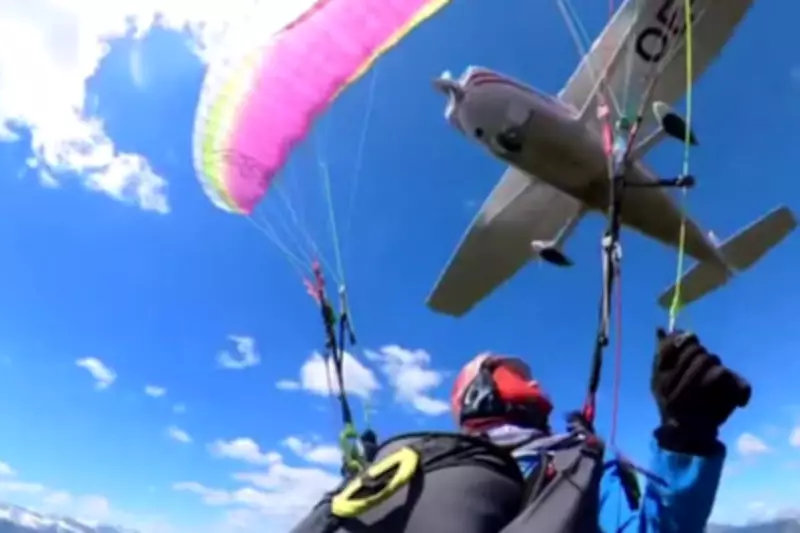 Paraglider Survives Mid-Air Collision with Plane in Austrian Alps
