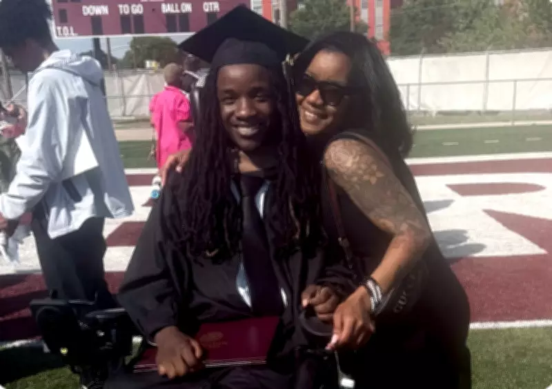 Paraplegic graduate who walked in exoskeleton calls for better accessibility