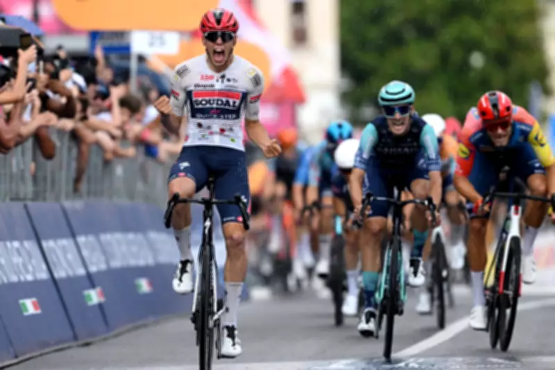 Paul Magnier wins third Giro d'Italia stage, reclaims points jersey